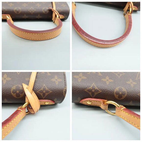100% Authentic Louis Vuitton Cluny Brown Monogram Canvas Satchel - Picture 6 of 12